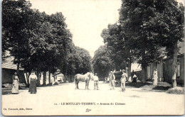 28 LE BOULLAY THIERRY - L'avenue Du CHATEAU. - Otros & Sin Clasificación