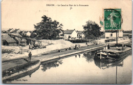 71 DIGOIN - Le Canal Et Le Port De La Faiencerie. - Digoin