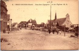59 BRAY DUNES - La Rue Des Cigognes Et L'eglise  - Other & Unclassified