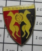 313K Pin's Pins / Beau Et Rare / SPORTS / CLUB FOOTBALL RENNES STADE RENNAIS - Calcio