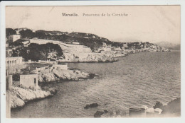 MARSEILLE - BOUCHES DU RHONE - PANORAMA DE LA CORNICHE - Endoume, Roucas, Corniche, Spiaggia