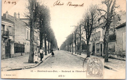 93 MONTREUIL SOUS BOIS - Boulevard De L'hotel De Ville  - Montreuil