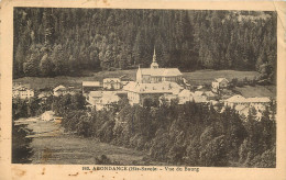  74  ABONDANCE  Vu Du Bourg - Abondance