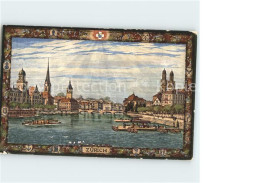 11748423 Zuerich ZH Nach Originalaquarell Von Otto Lasius Zuerich - Altri & Non Classificati