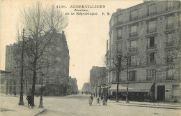  93  AUBERVILLIERS  Avenue De La République - Aubervilliers