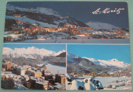 St. Moritz (GR) - Mehrbildkarte - Saint-Moritz