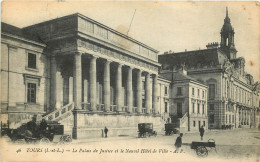   37  TOURS  Le Palais De Justice Et Le Nouvelle Hôtel De Ville - Tours