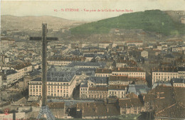  42  ST ETIENNE   Vue Prise De La Colline Sainte Barbe - Saint Etienne