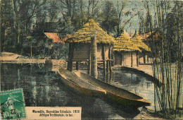 13  MARSEILLE  Exposition Coloniale 1922   Afrique Occidentale Le Lac - Mostre Coloniali 1906 – 1922