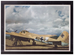 Dt- Reich (024144) Propaganda AK Junkers Kampfflugzeuge Sichern Den Mittelmeerraum Als Fernaufklärer Ju 88, Ungebraucht - Guerre 1939-45
