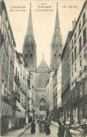  63  CLERMONT FERRAND  Rue Des Gras Et La Cathédrale - Clermont Ferrand