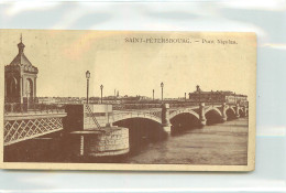  RUSSIE  SAINT PETERSBOURG  Pont Nicolas    - Russie