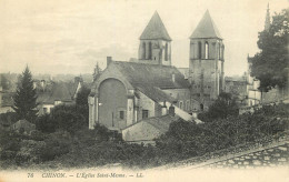 37  CHINON  L'église Saint  Mesme  - Chinon