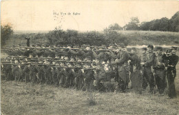  MILITAIRE  MANOEUVRES   FEU DE SALVE - Manoeuvres