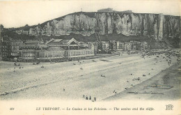 76  LE TREPORT   Le Casino Et Les Falaises  - Le Treport