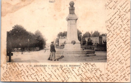 92 ASNIERES - Statue De J.J ROUSSEAU - Asnieres Sur Seine