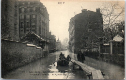 92 ASNIERES - Inondations De 1910 - La Rue D'anjou  - Asnieres Sur Seine