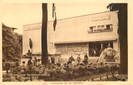 75  EXPOSITION PARIS 1937  Pavillons De La HONGRIE - Exhibitions