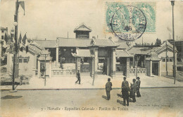  13  MARSEILLE  Exposition Coloniale  Pavillon Du Tonkin  - Mostre Coloniali 1906 – 1922