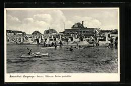 AK Wangerooge, Kinder Mit Paddelbooten  - Wangerooge