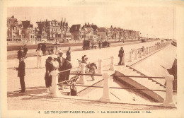  62  LE TOUQUET  PARIS PLAGE    La Digue Promenade  - Le Touquet