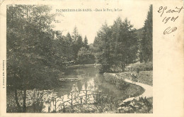  88  PLOMBIERES LES BAINS   Dans Le Parc , Le Lac  - Plombieres Les Bains