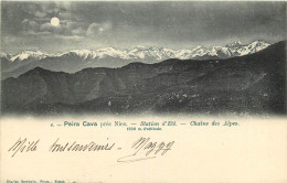  06  PEIRA CAVA Près De NICE Chaine Des Alpes  - Altri & Non Classificati