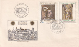 FDC  1978 CHECOSLOVAQUIA    LION - Roofkatten