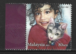 MALAISIE. N°1485 De 2011. Chat. - Katten