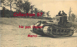 CHARS > Char Anglais Whippet En 1918 - Tank Matériel Militaire Guerre 14-18 - Matériel