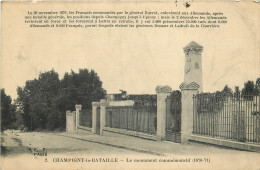  51  CHAMPIGNY LA BATAILLE   Le Monument Commémoratif - Champigny