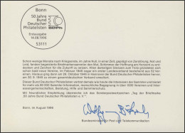 MinKa 30/1996 Tag Der Briefmarke, BDPh - Sonstige & Ohne Zuordnung