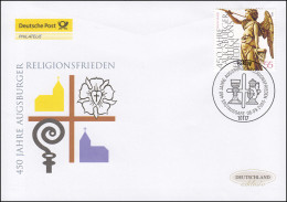 2488 Augsburger Religionsfrieden, Schmuck-FDC Deutschland Exklusiv - Lettres & Documents