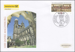 2487 Jubiläum 1200 Jahre Magdeburg, Schmuck-FDC Deutschland Exklusiv - Storia Postale