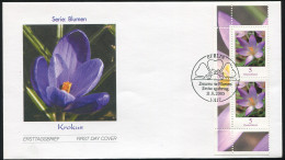 2480A Blume 0,05 Euro Elfenkrokus Auf FDC ESSt Berlin - Brieven En Documenten