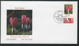 2547 Blumen 100 C Tränendes Herz Auf FDC Berlin - Cartas & Documentos