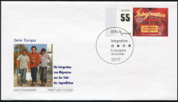 2535 Europa/CEPT Integration Auf FDC Berlin - Lettres & Documents
