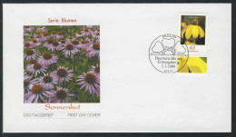 2524 Blume 0,65 Euro Sonnenhut Auf FDC ESSt Berlin - Storia Postale