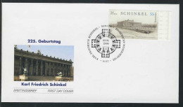 2527 Karl Friedrich Schinkel FDC Berlin - Lettres & Documents