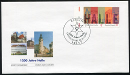 2510 Halle / Saale Auf FDC ESSt Berlin - Briefe U. Dokumente