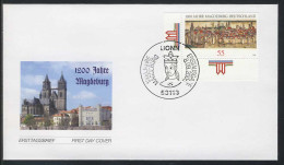 2487 Magdeburg Auf FDC Bonn - Covers & Documents