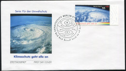 2508 Umweltschutz Klimaschutz Wirbelsturm FDC Berlin - Briefe U. Dokumente