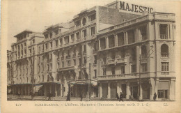  MAROC   CASABLANCA  L'Hôtel Majestic - Casablanca