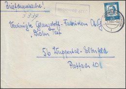 Landpost-Stempel 3339 Bansleben Auf Drucksache SCHÖNINGEN (BRAUNSCHW.) 2.5.1963 - Autres & Non Classés