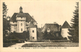  23  SAINTE FEYRE  Château Du Terret  Environs De GUERET - Guéret