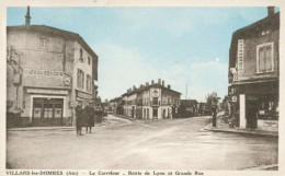 01 VILLARS Les DOMBES - Le Carrefour - Route De Lyon Et Grande Rue - TTB - Non Classés