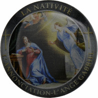 France, Jeton, La Nativité, Annonciation-Ange Gabriel, Aluminium, TTB - Sonstige & Ohne Zuordnung