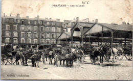 45 ORLEANS - Vue Partielle Sur Les Halles  - Orleans