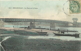   69   BELLEVILLE  LE PONT SUR LA SAÔNE - Belleville Sur Saone