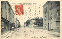   69   BELLEVILLE   PORTE  DE BEAUJEU - Belleville Sur Saone